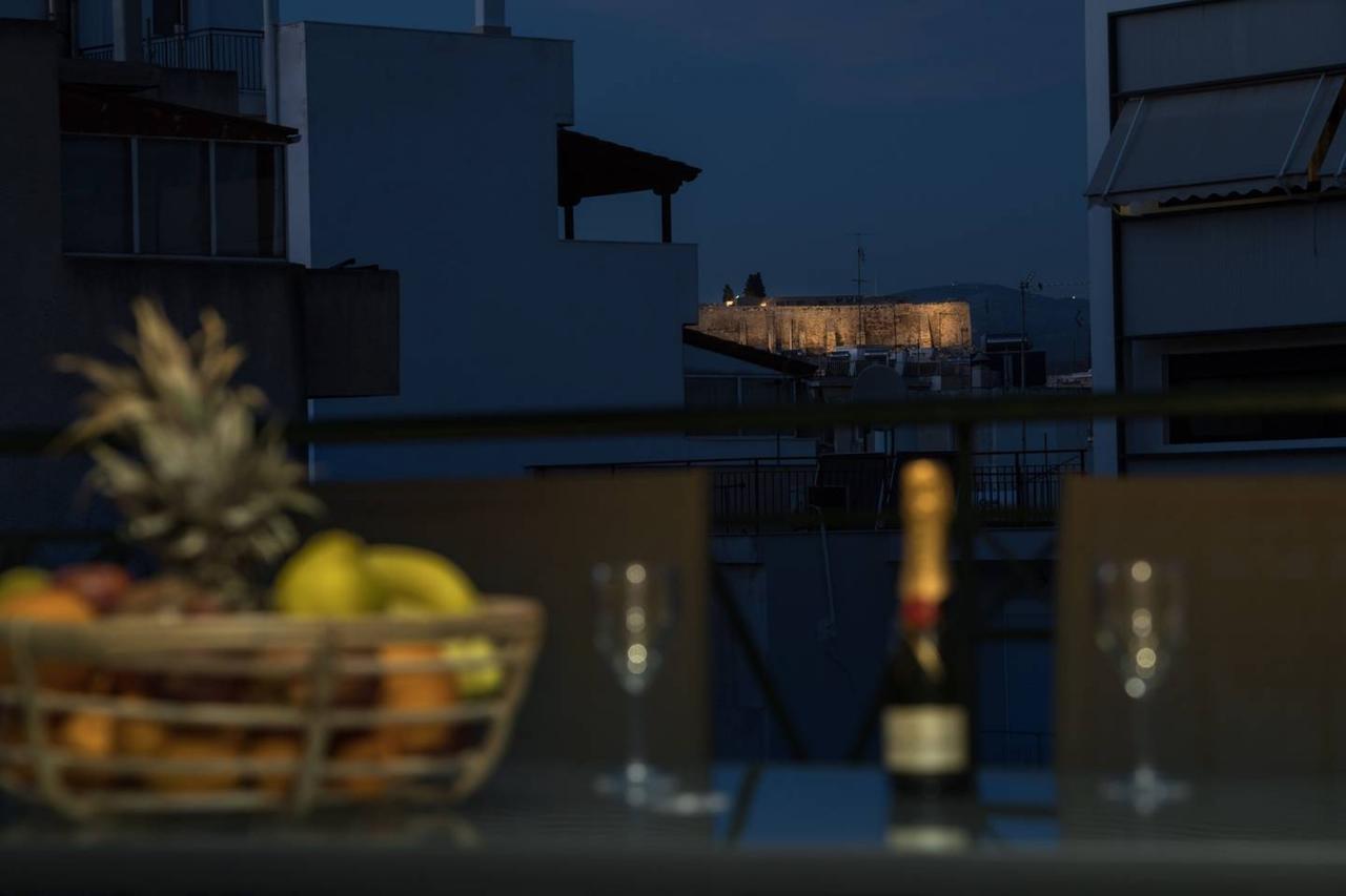 Penthouse With Acropolis View 8Ppl, 140Sqm Apartment Atena Exterior foto